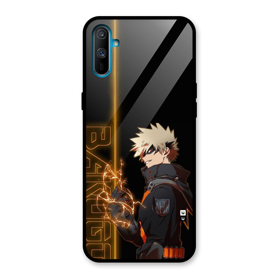 Young Bakugo Glass Back Case for Realme C3