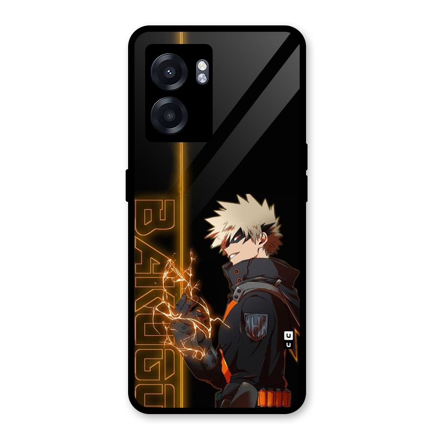 Young Bakugo Glass Back Case for Realme Narzo 50 5G