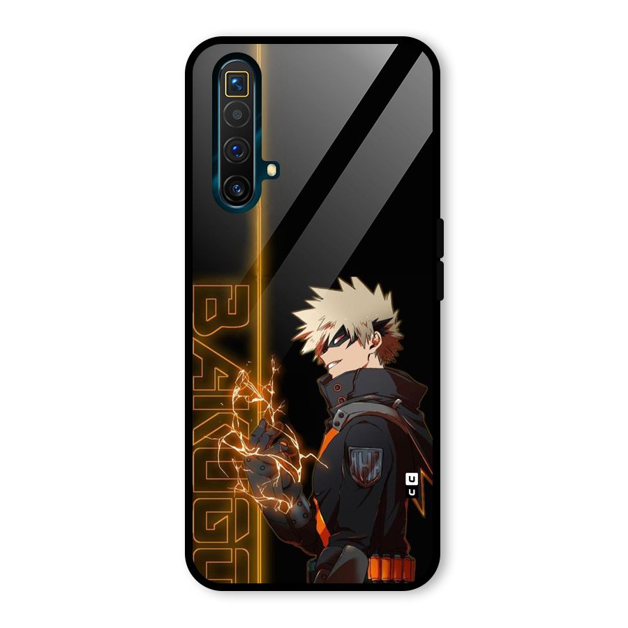 Young Bakugo Glass Back Case for Realme X3