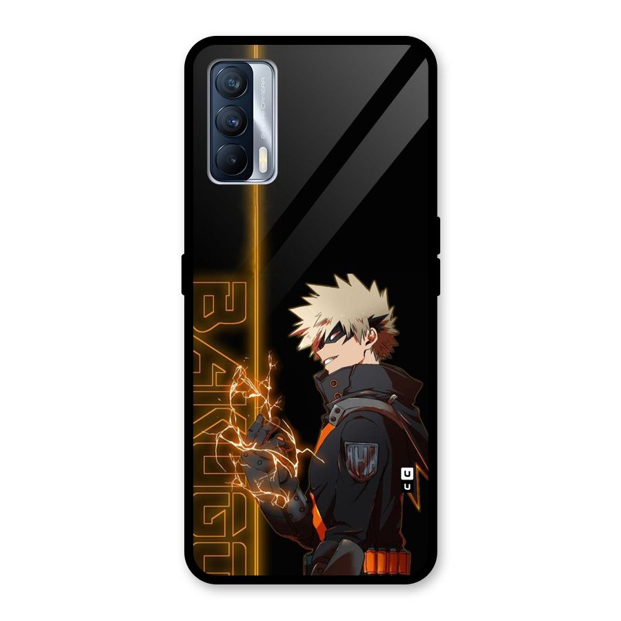 Young Bakugo Glass Back Case for Realme X7