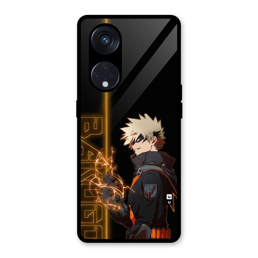 Young Bakugo Glass Back Case for Reno8 T 5G