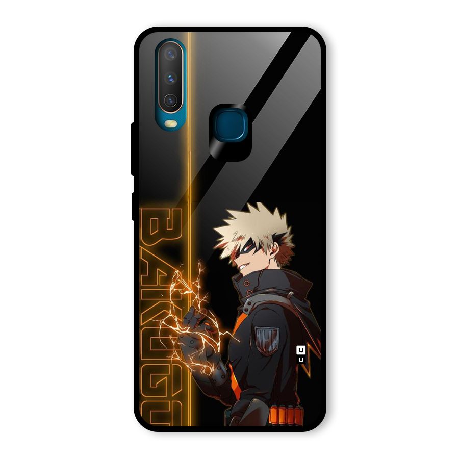 Young Bakugo Glass Back Case for Vivo U10
