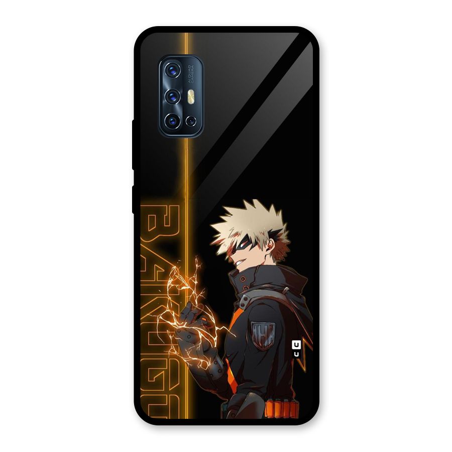Young Bakugo Glass Back Case for Vivo V17