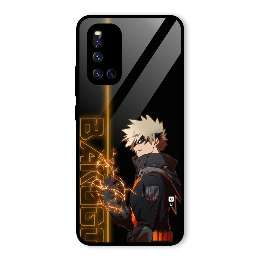 Young Bakugo Glass Back Case for Vivo V19