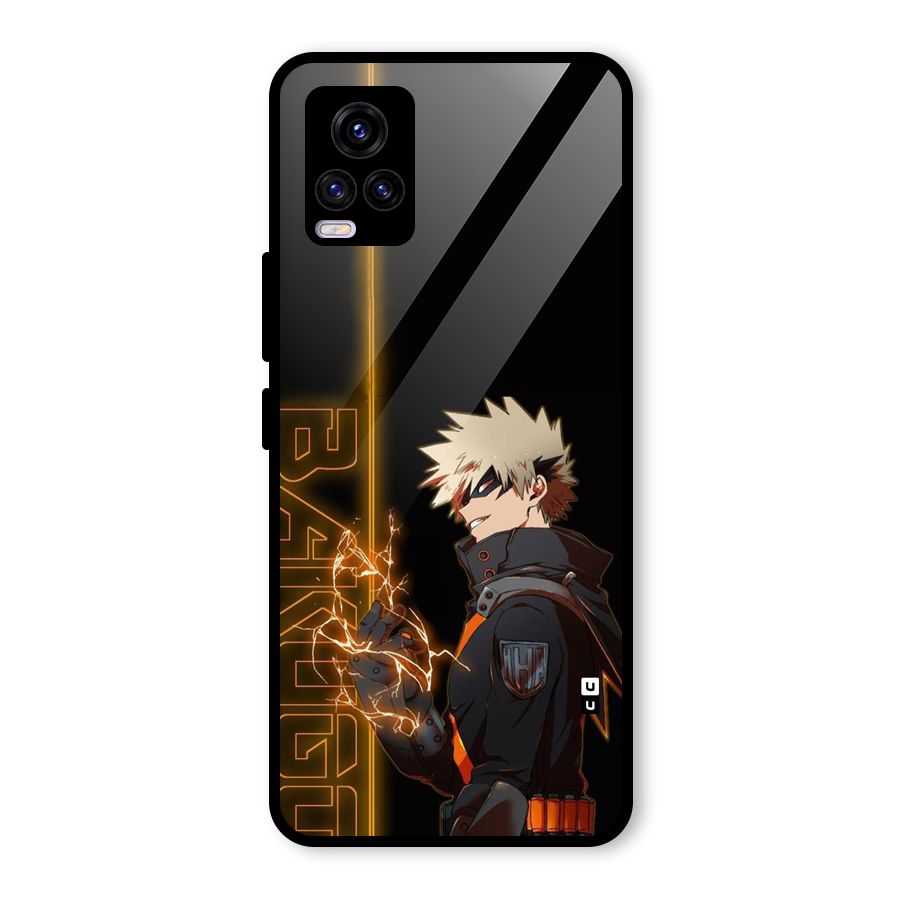 Young Bakugo Glass Back Case for Vivo V20