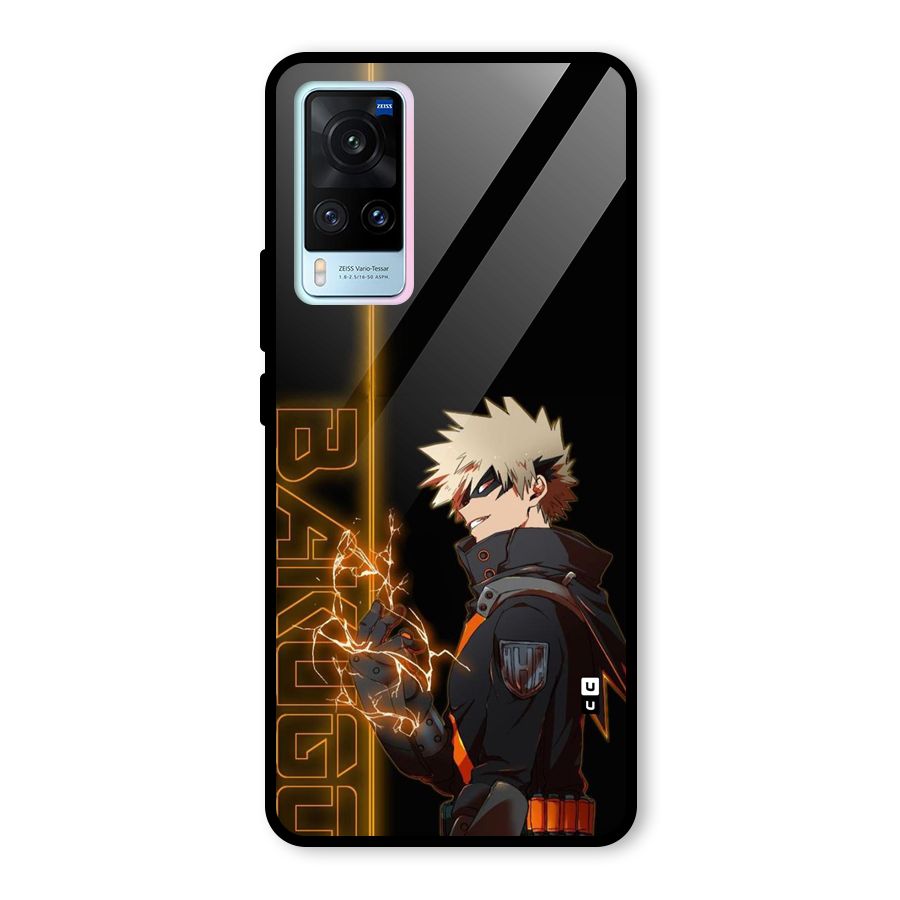 Young Bakugo Glass Back Case for Vivo X60