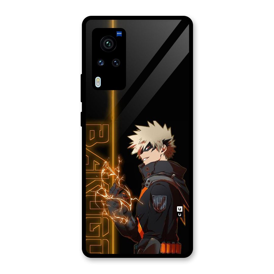 Young Bakugo Glass Back Case for Vivo X60 Pro
