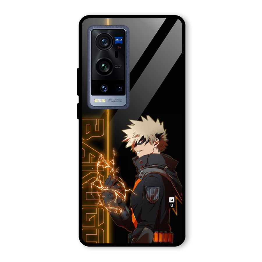 Young Bakugo Glass Back Case for Vivo X60 Pro Plus