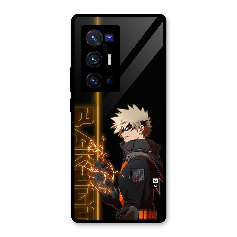 Young Bakugo Glass Back Case for Vivo X70 Pro Plus