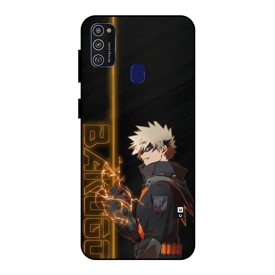 Young Bakugo Metal Back Case for Galaxy M21