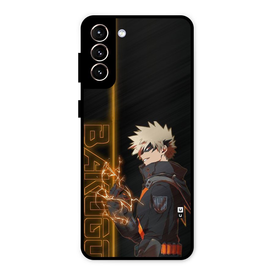 Young Bakugo Metal Back Case for Galaxy S21 Plus