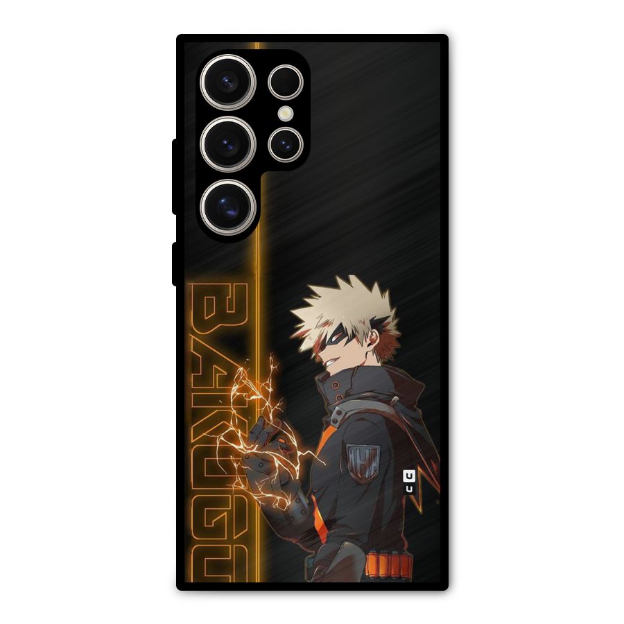Young Bakugo Metal Back Case for Galaxy S24 Ultra