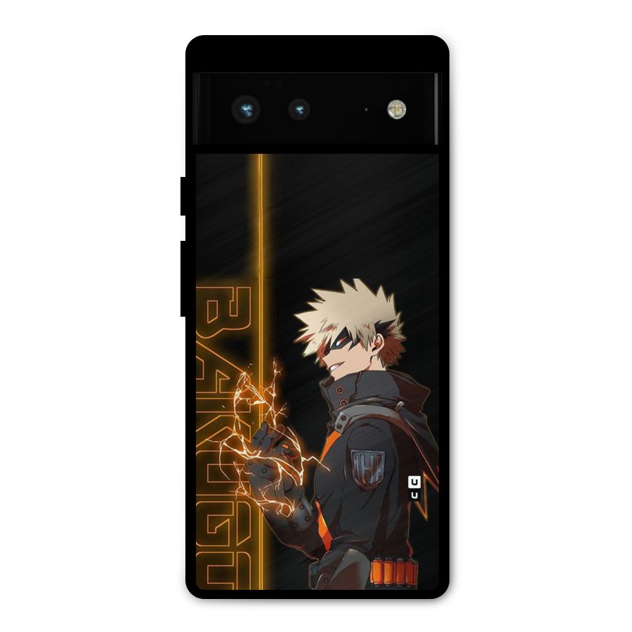 Young Bakugo Metal Back Case for Google Pixel 6