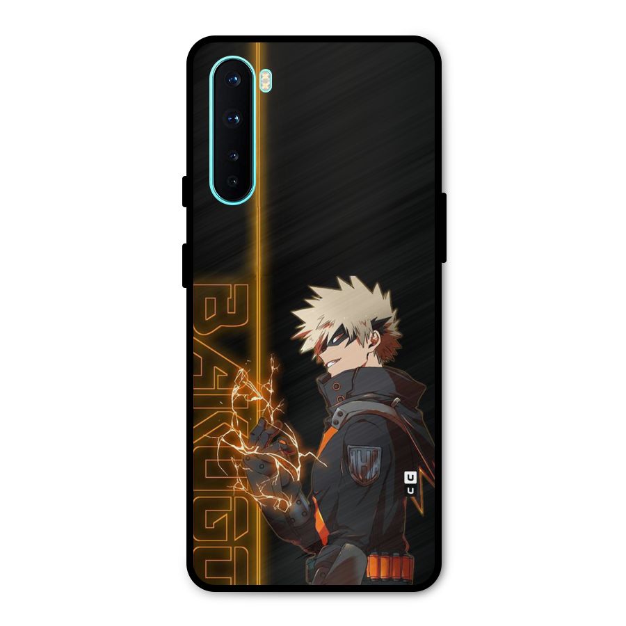 Young Bakugo Metal Back Case for OnePlus Nord