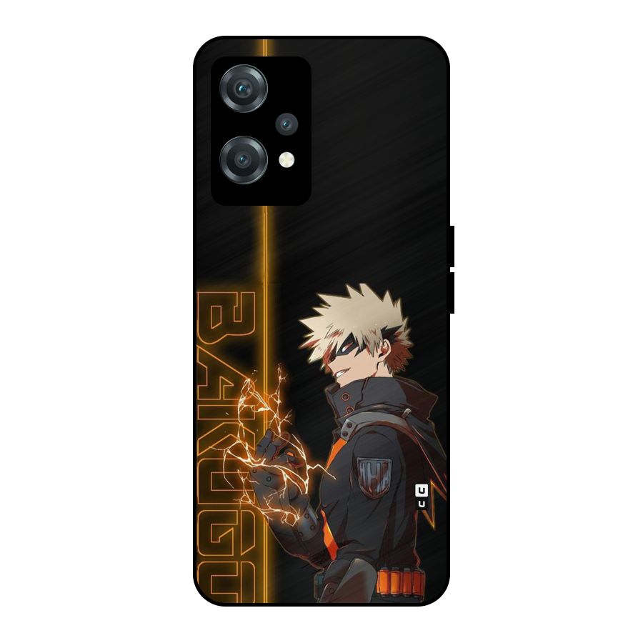 Young Bakugo Metal Back Case for OnePlus Nord CE 2 Lite 5G