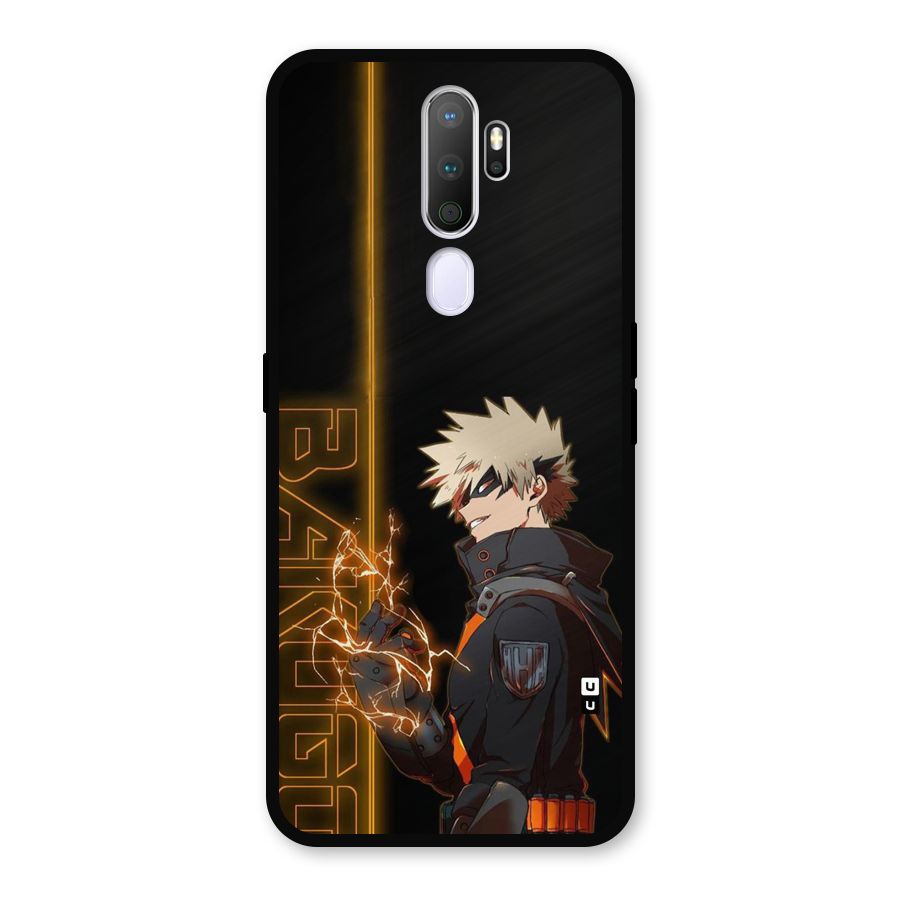 Young Bakugo Metal Back Case for Oppo A5 (2020)
