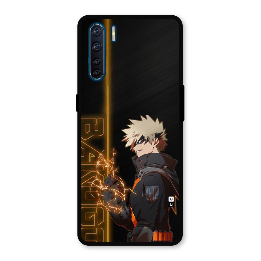 Young Bakugo Metal Back Case for Oppo F15