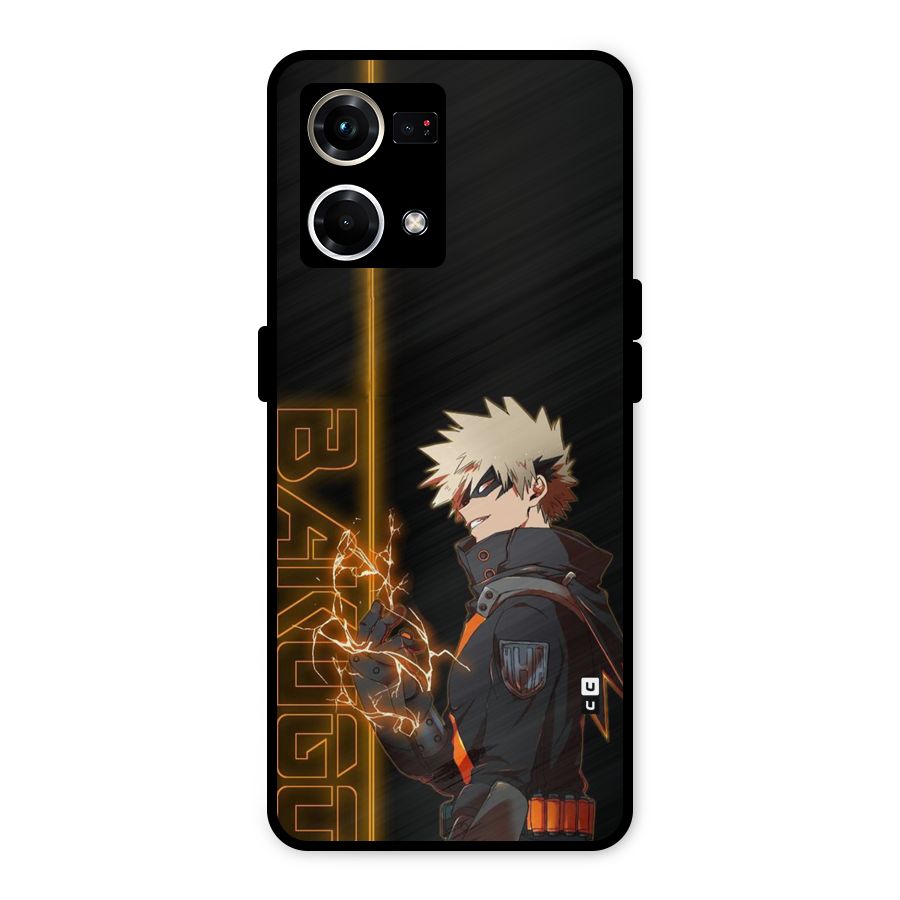 Young Bakugo Metal Back Case for Oppo F21s Pro 4G