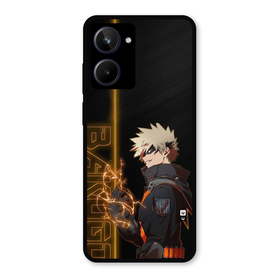 Young Bakugo Metal Back Case for Realme 10