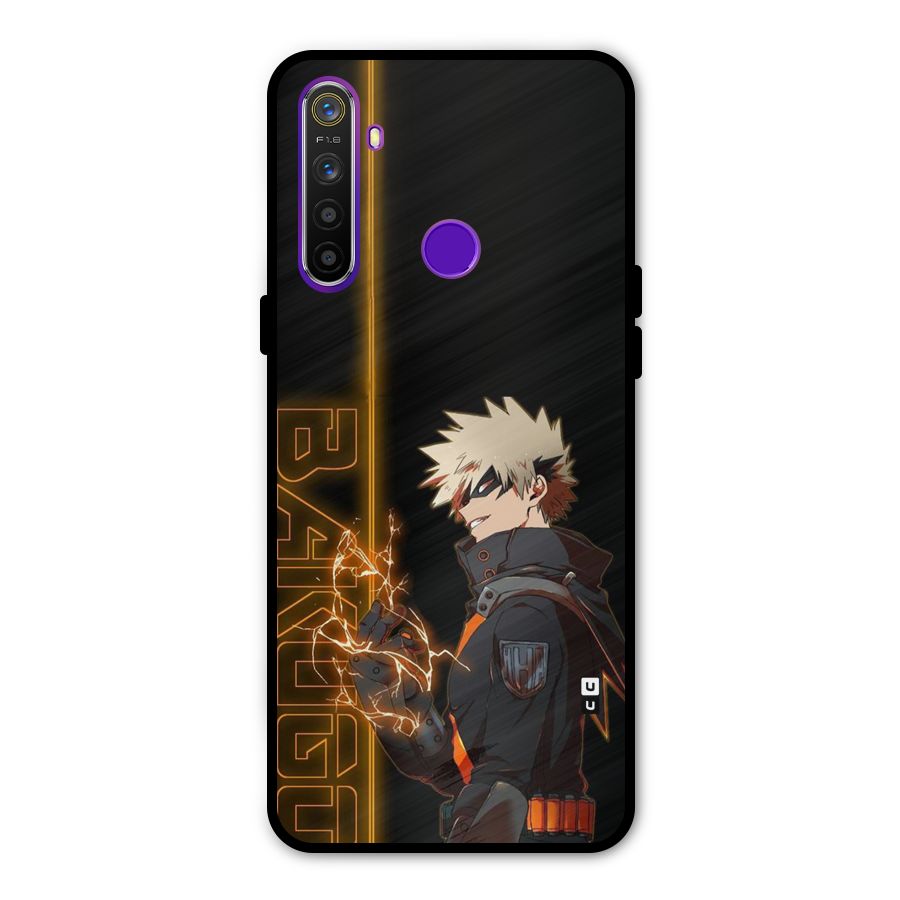 Young Bakugo Metal Back Case for Realme 5