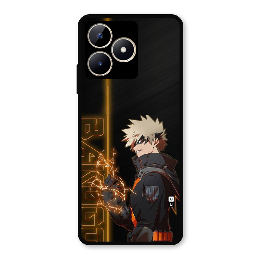 Young Bakugo Metal Back Case for Realme C53