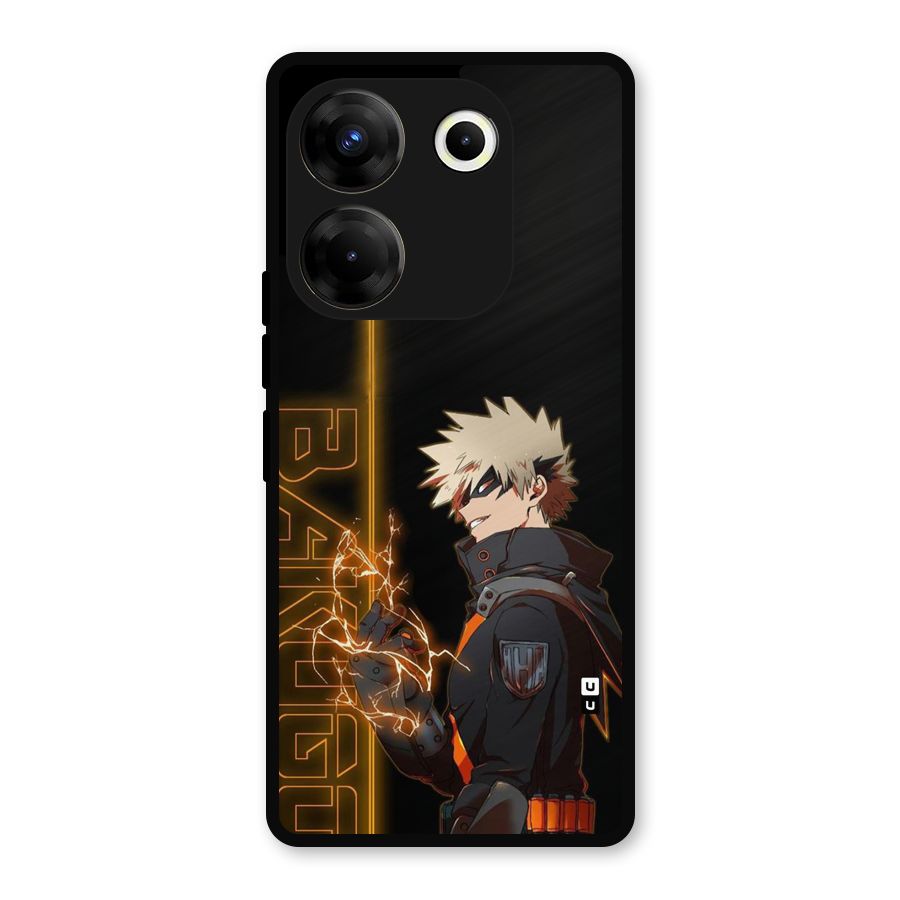 Young Bakugo Metal Back Case for Tecno Camon 20 Pro
