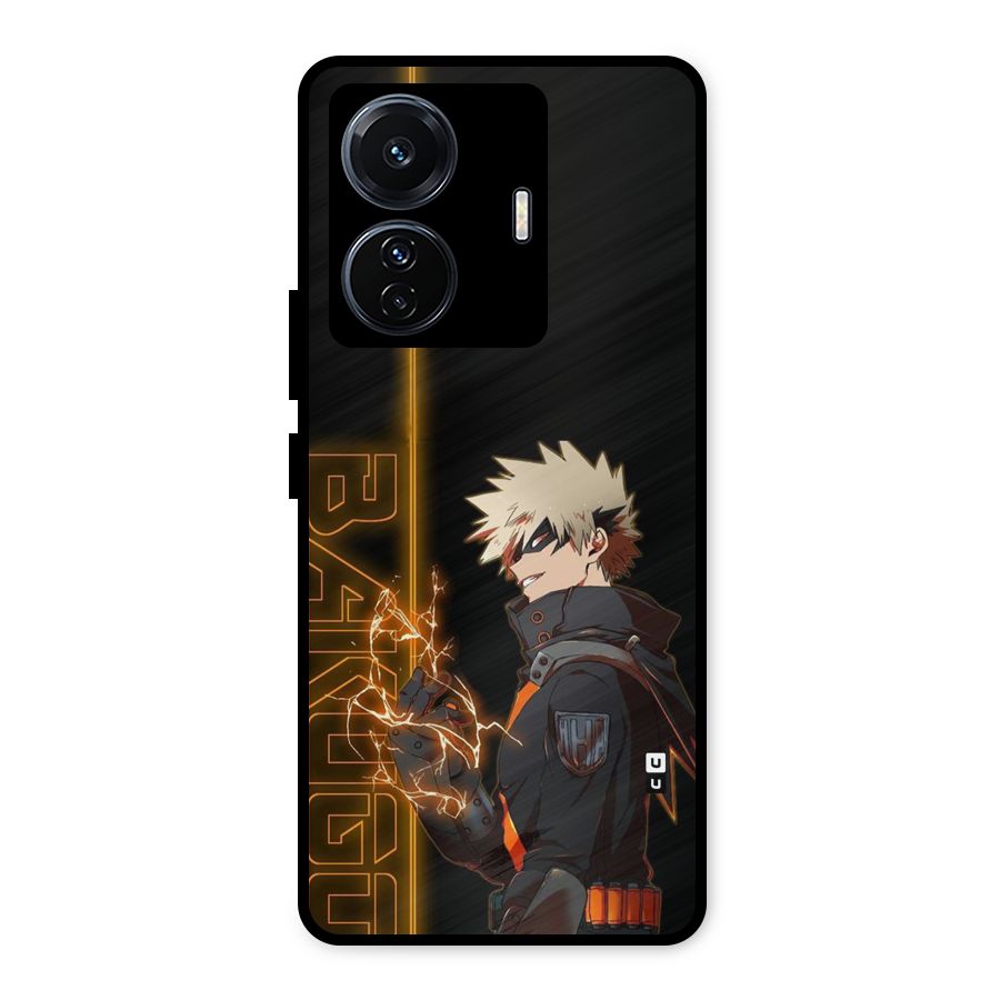 Young Bakugo Metal Back Case for Vivo T1 Pro