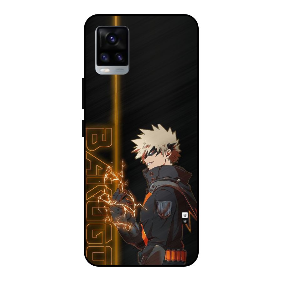 Young Bakugo Metal Back Case for Vivo V20 2021