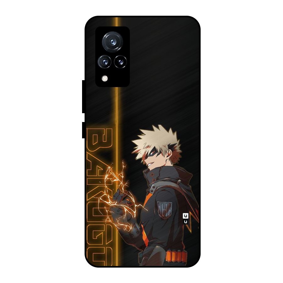 Young Bakugo Metal Back Case for Vivo V21 5G