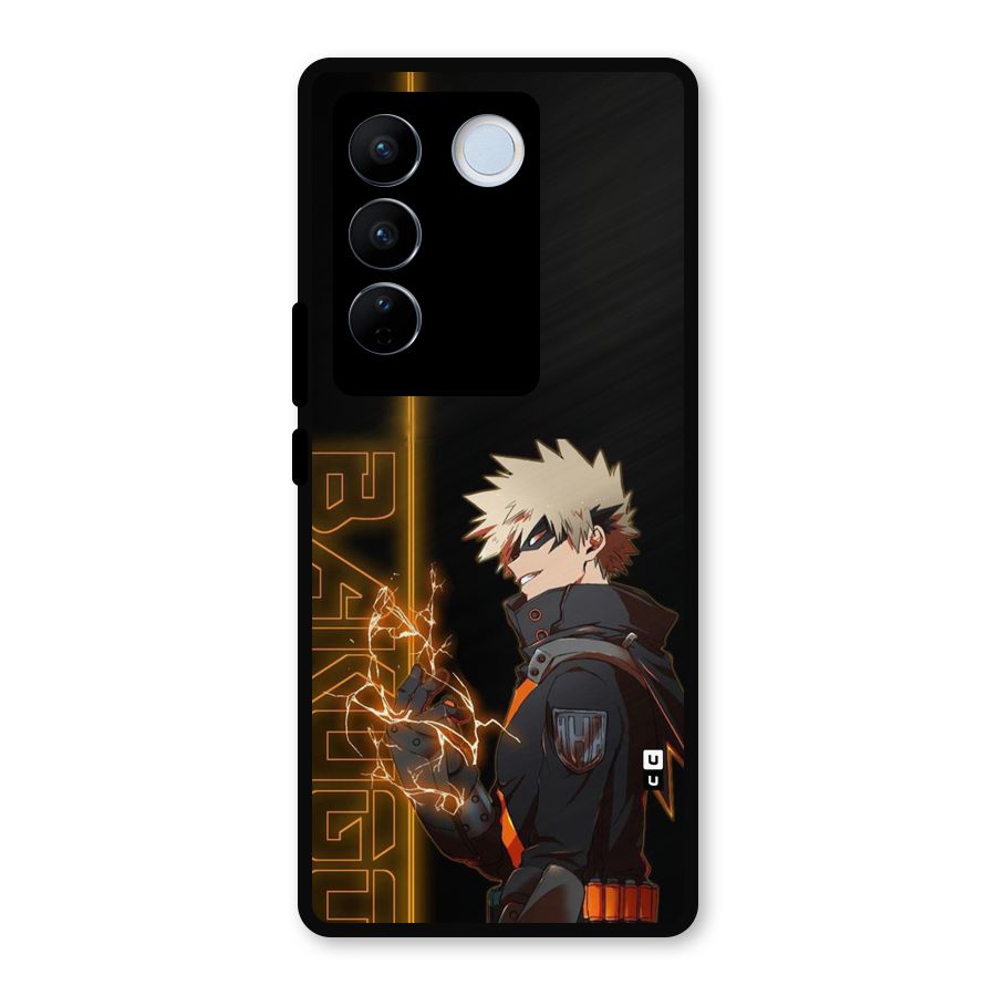 Young Bakugo Metal Back Case for Vivo V27