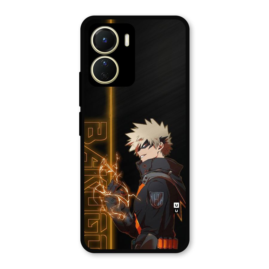 Young Bakugo Metal Back Case for Vivo Y16