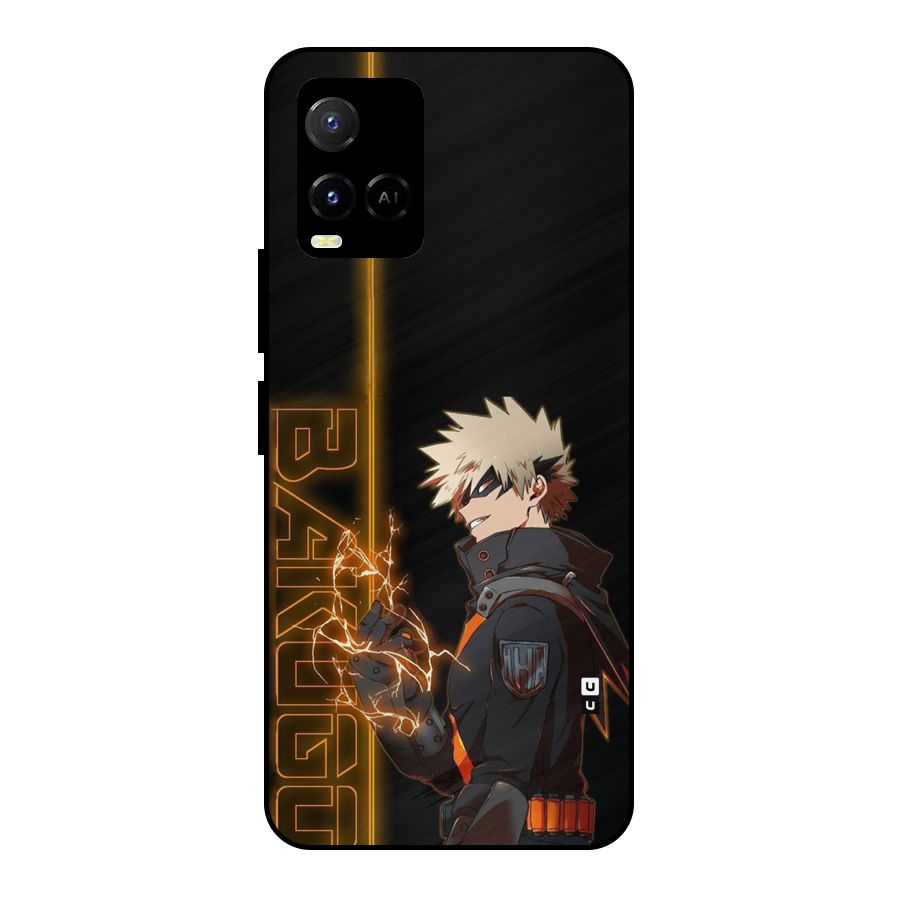 Young Bakugo Metal Back Case for Vivo Y21