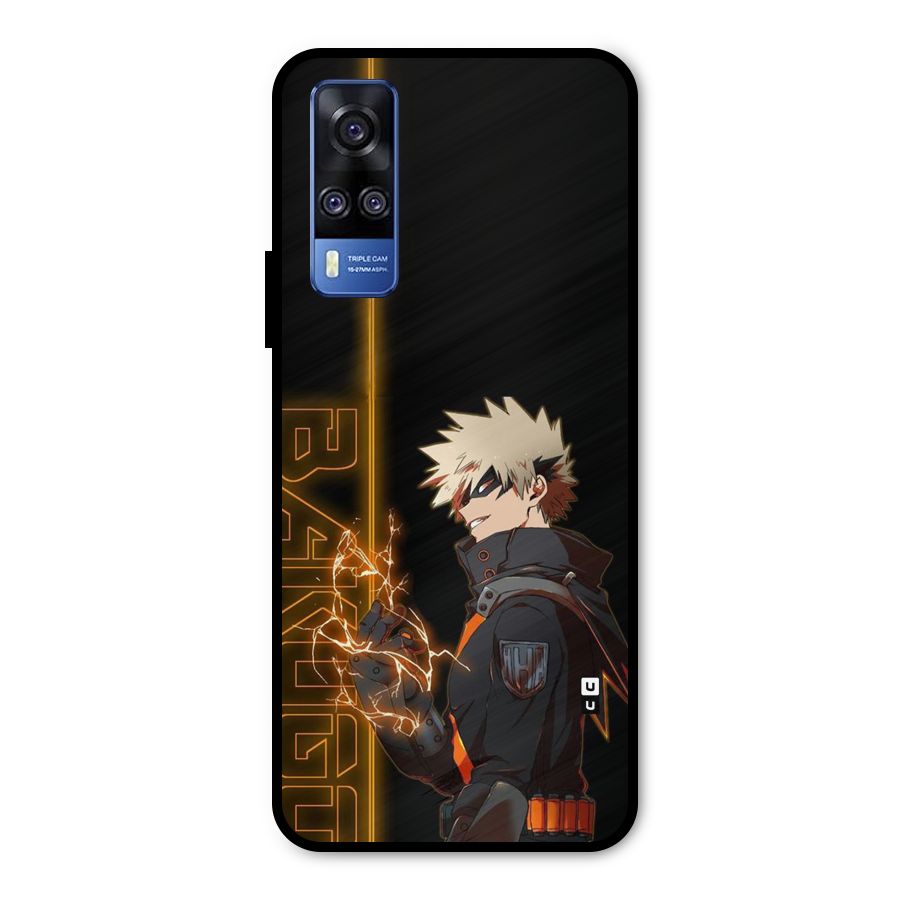 Young Bakugo Metal Back Case for Vivo Y31