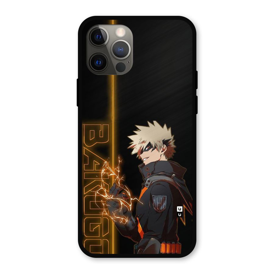 Young Bakugo Metal Back Case for iPhone 12 Pro
