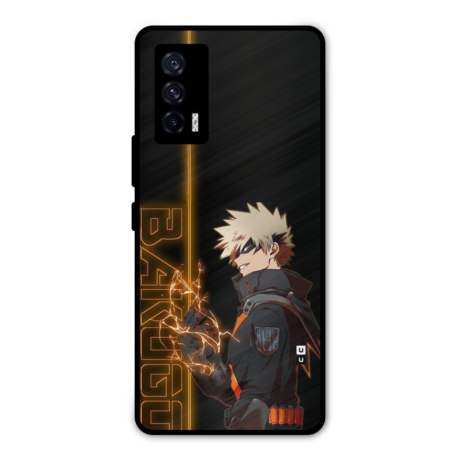Young Bakugo Metal Back Case for iQOO 7 5G