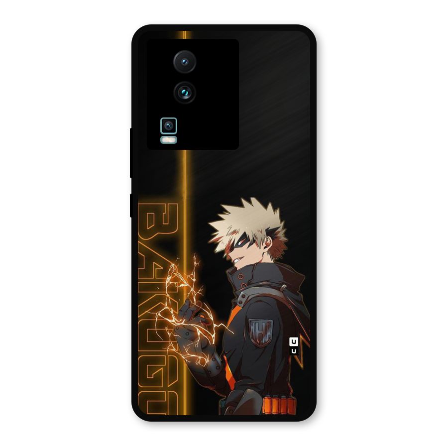 Young Bakugo Metal Back Case for iQOO Neo 7
