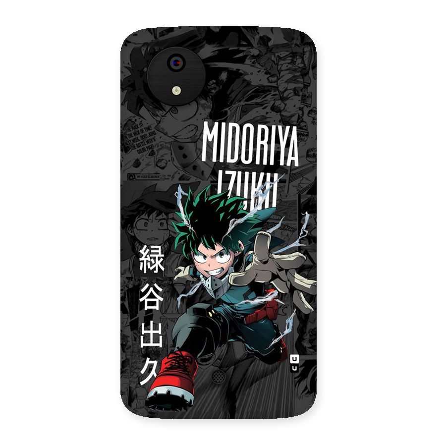 Young Midoriya Back Case for Canvas A1  AQ4501