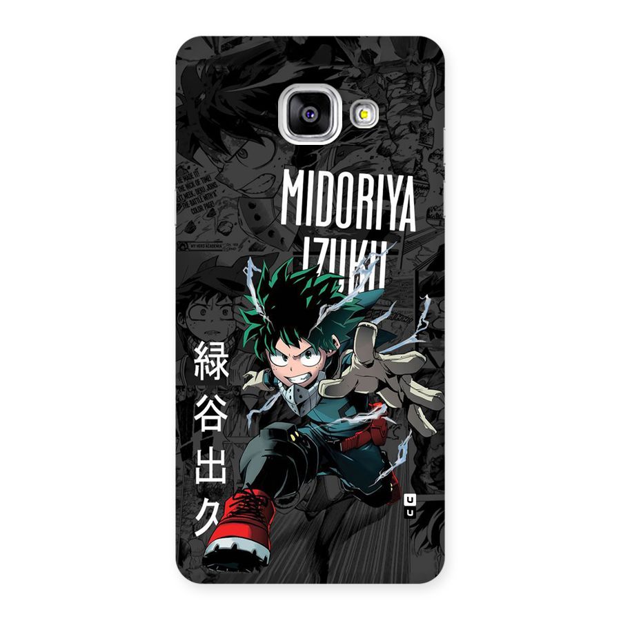 Young Midoriya Back Case for Galaxy A5 (2016)