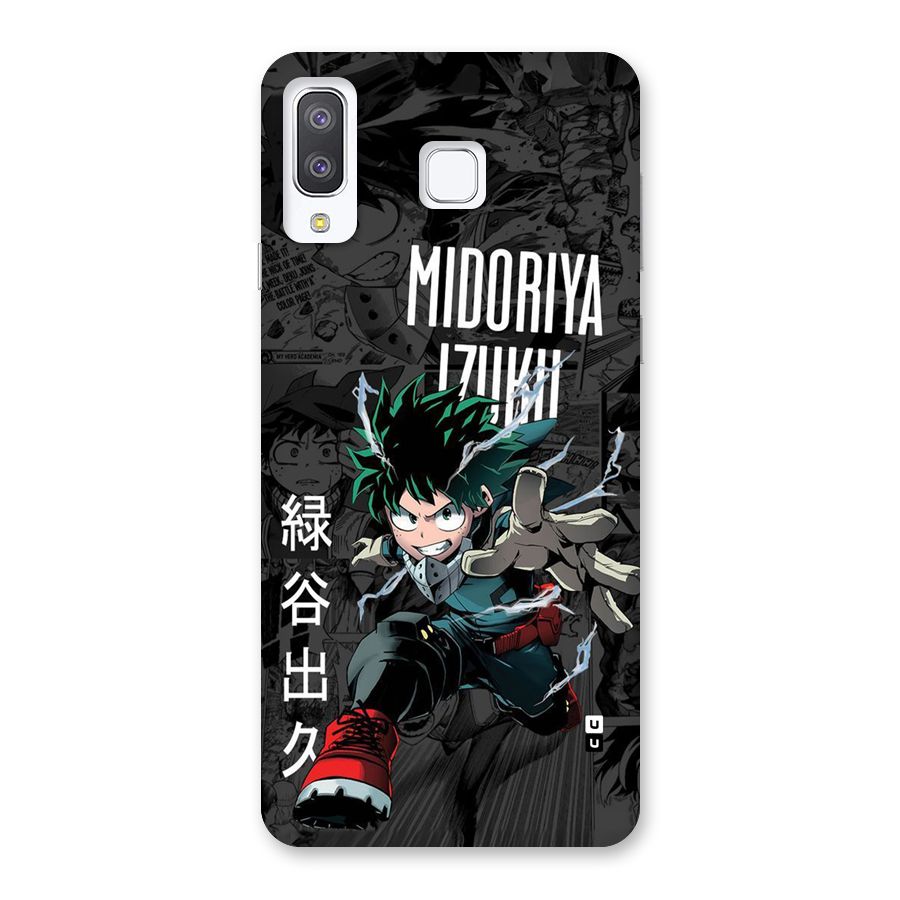 Young Midoriya Back Case for Galaxy A8 Star