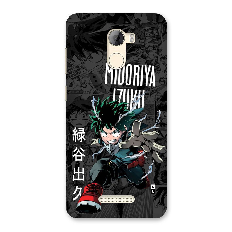 Young Midoriya Back Case for Gionee A1 LIte