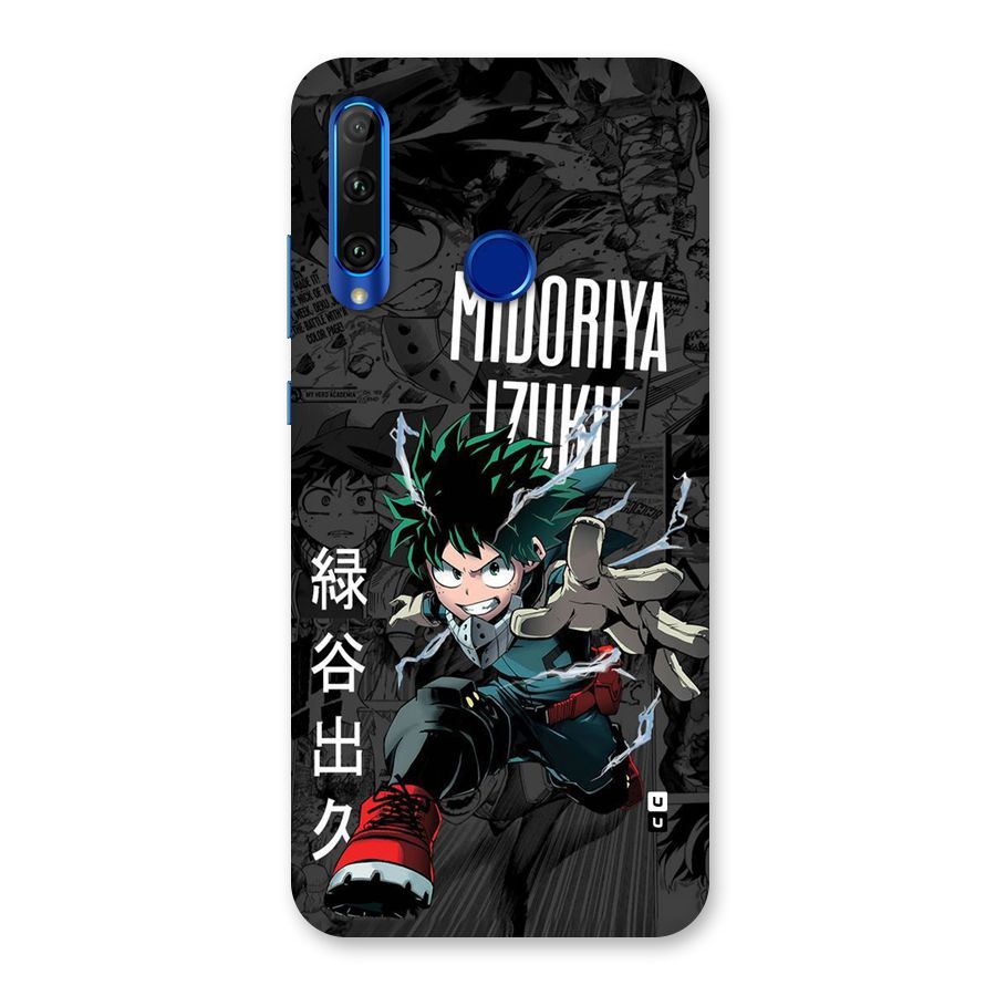 Young Midoriya Back Case for Honor 20i