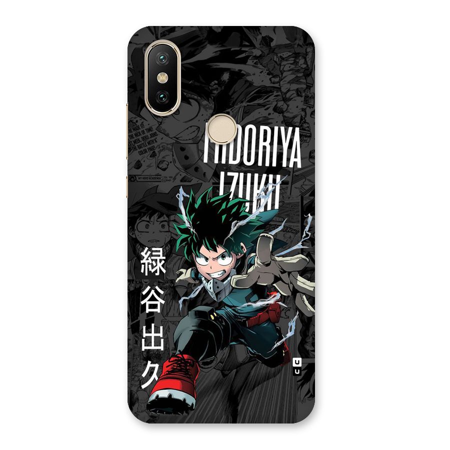 Young Midoriya Back Case for Mi A2