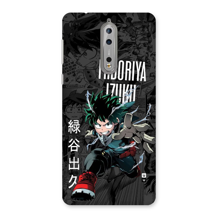 Young Midoriya Back Case for Nokia 8