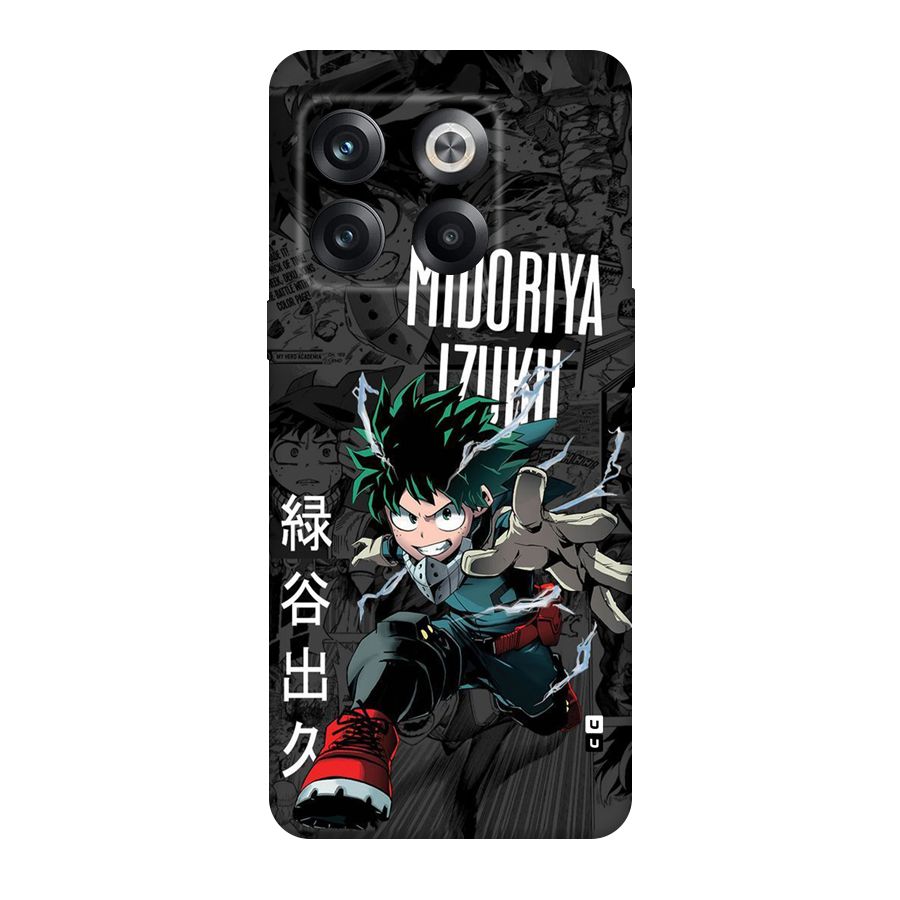 Young Midoriya Back Case for OnePlus 10T