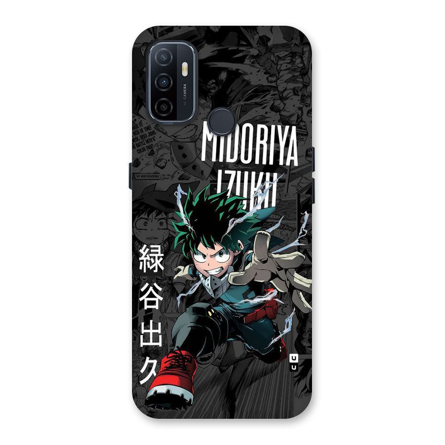 Young Midoriya Back Case for Oppo A33 (2020)