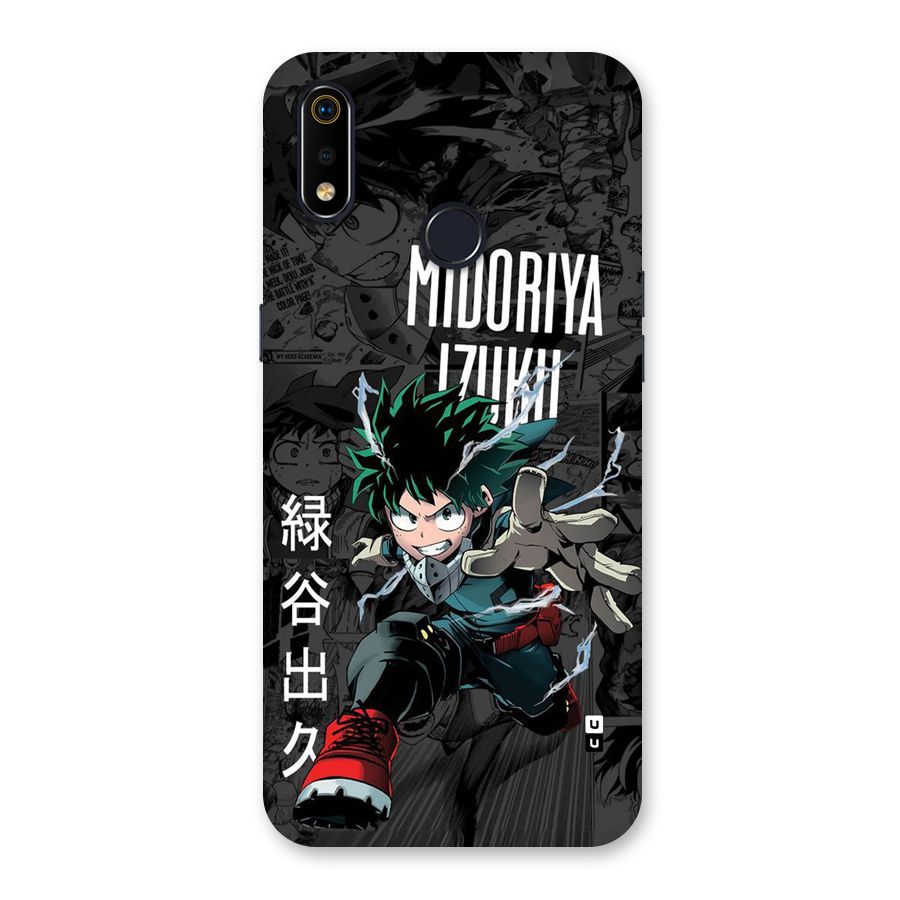 Young Midoriya Back Case for Realme 3i