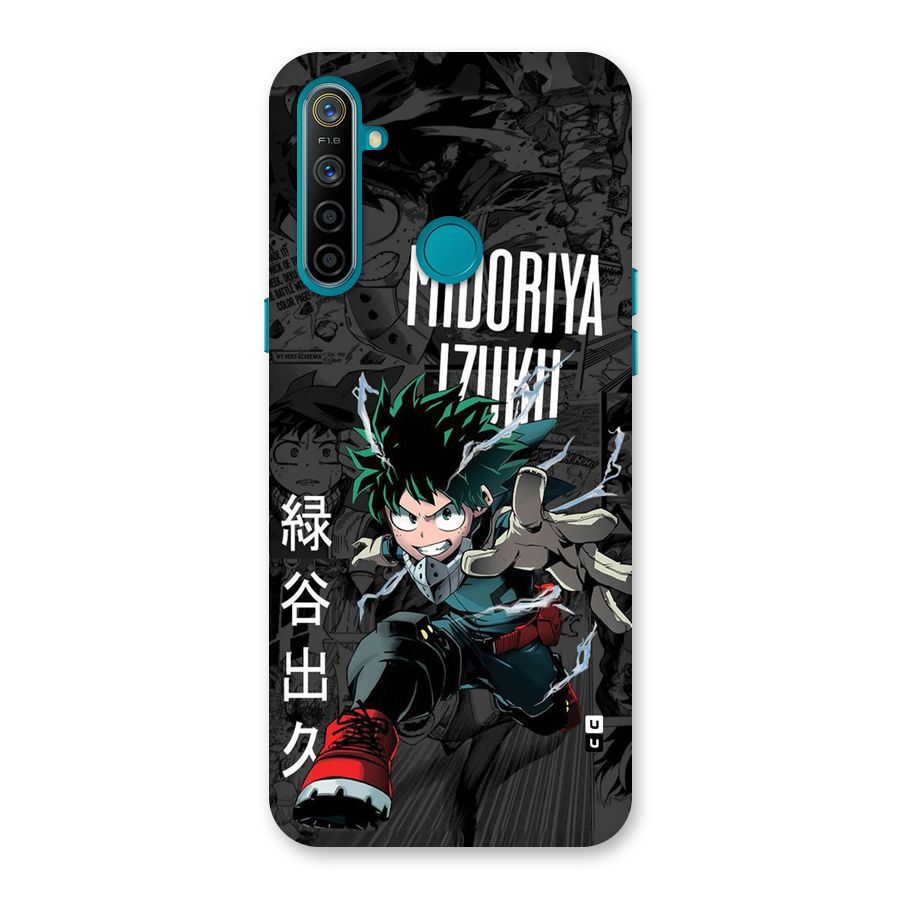 Young Midoriya Back Case for Realme 5i