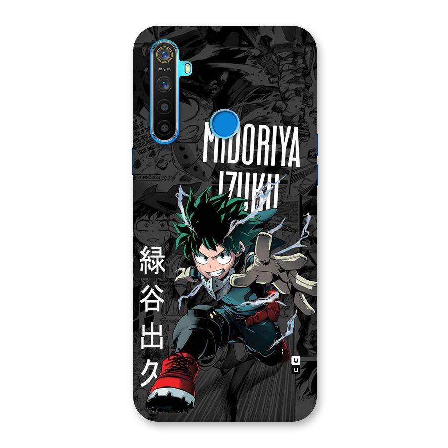 Young Midoriya Back Case for Realme 5s