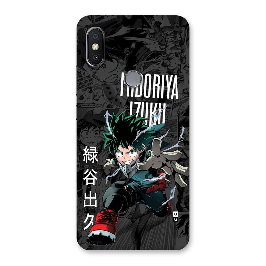 Young Midoriya Back Case for Redmi Y2