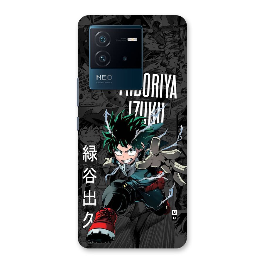 Young Midoriya Back Case for Vivo iQOO Neo 6 5G